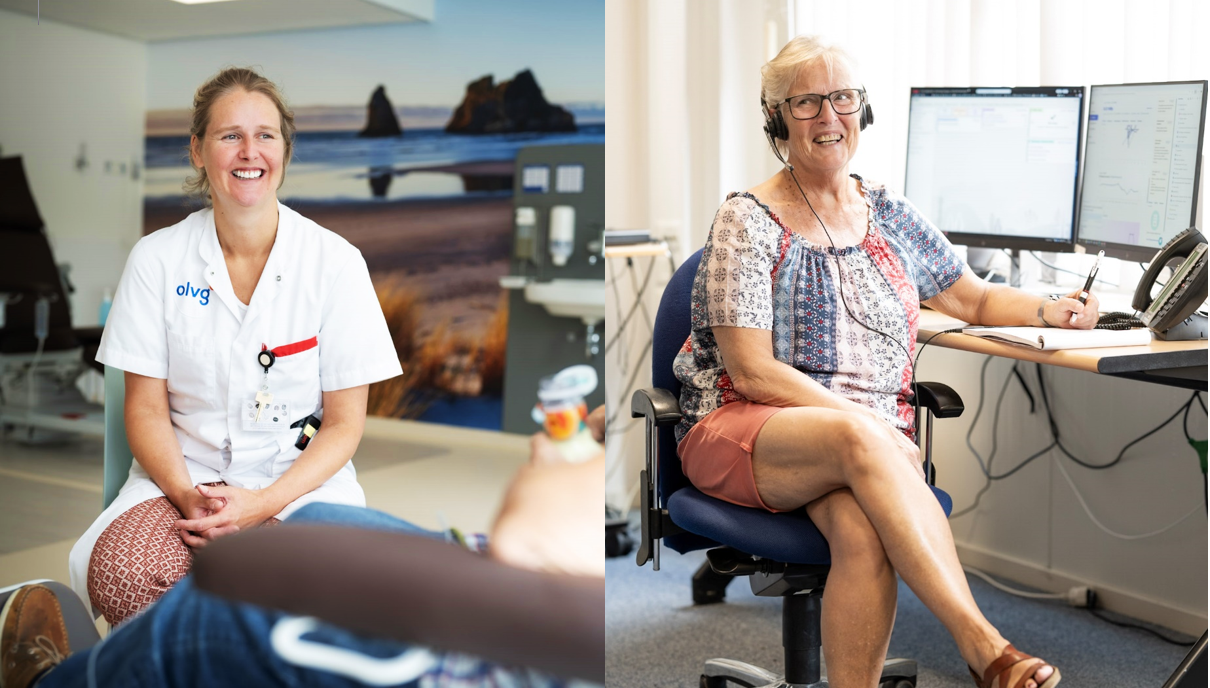 Verpleegkundige Cris en Verpleegkundig Specialist Merel over thuismonitoring van hartfalenpatiënten