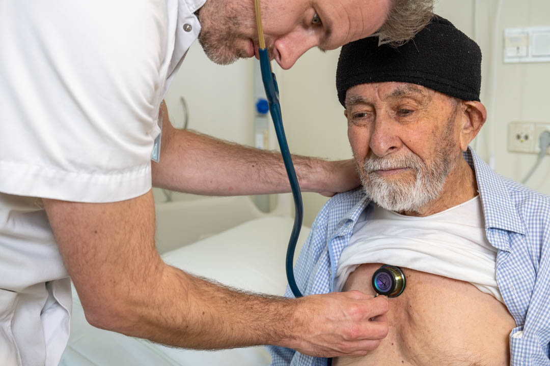 Borstonderzoek bij patiënt