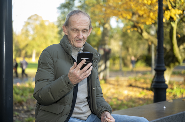 Foto van COPD-patiënt René de Vries