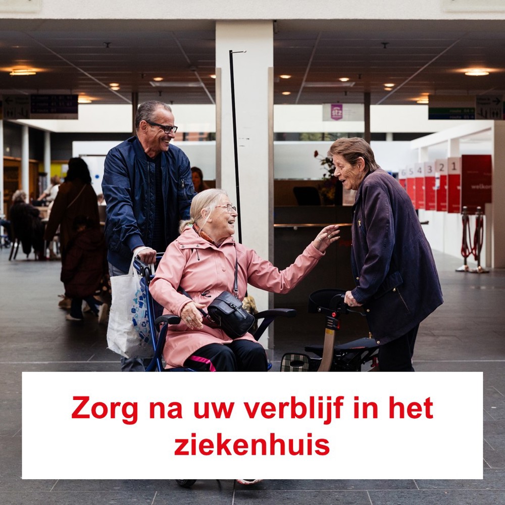 Zorg na uw verblijf in het ziekenhuis